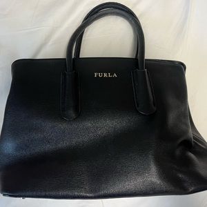 Black furla bag